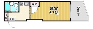 エスポアール京橋Ⅰ番館の物件間取画像